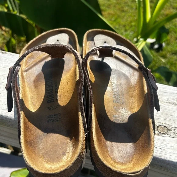 Birkenstock Womens Gizeh Sandel - Brown, Womens Size 38(7.5-8) - Picture 6 of 12